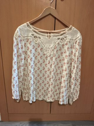 Blusa Springfield Estampada Talla 40