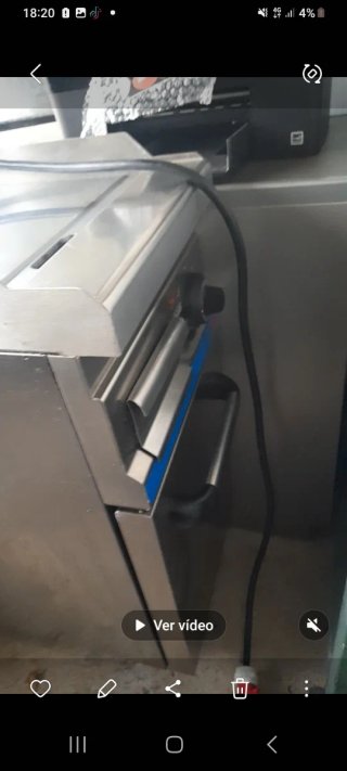 Plancha Horno Industrial de Acero