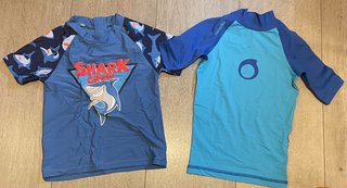 2 Camisetas de Natación con Protección UV