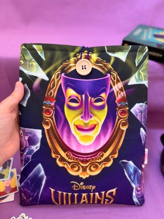 Funda para libros Disney Villanos Espejo Mágico