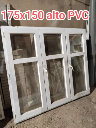 Ventana de PVC Blanca 175x150 cm