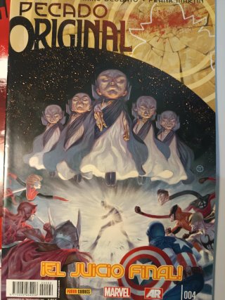 Lote Cómics Pecado Original N° 1 al 4
