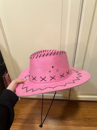 Gorro de Cowboy Rosa
