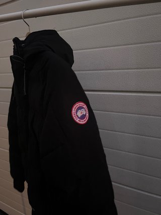 Parka Canada Goose Acolchada Negra