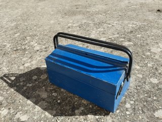 Caja de Herramientas Metálica Azul