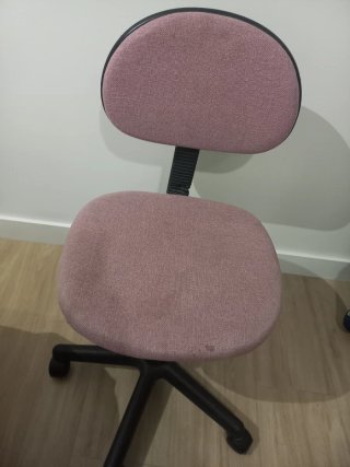 Silla de escritorio infantil rosa