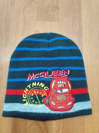 Gorro invierno Disney Cars Rayo McQueen infantil