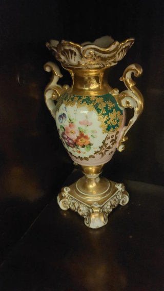 Par de jarrones de Viejo Paris