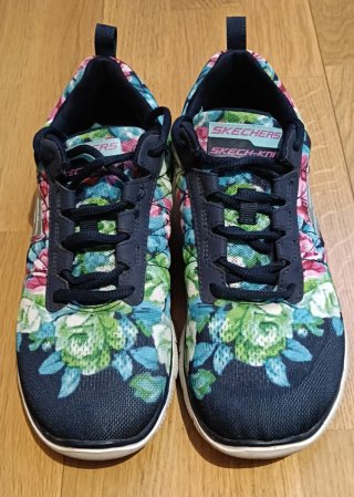 Zapatillas Skechers Estampado Floral