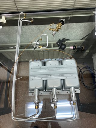 Despiece de calentador de gas butano