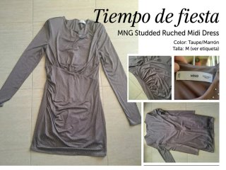 ​✨ Vestido de fiesta con brillos - MNG (Mango) ✨
