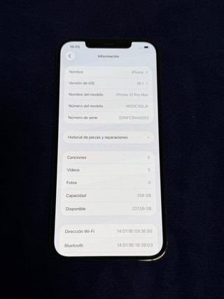 iPhone 12 Pro Max 256GB 100%