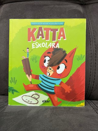 Libro Katta eskolara. Liburua euskaraz