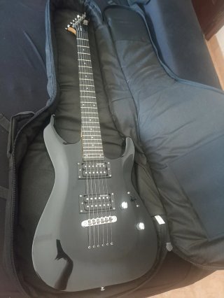 Guitarra eléctrica ESP LTD MH-10 Black