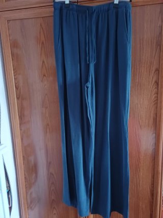 Pantalón Stradivarius Azul