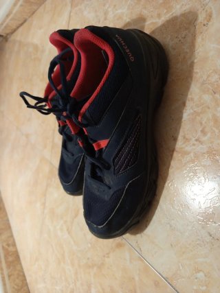 Bambas Quechua Azul y Rojo