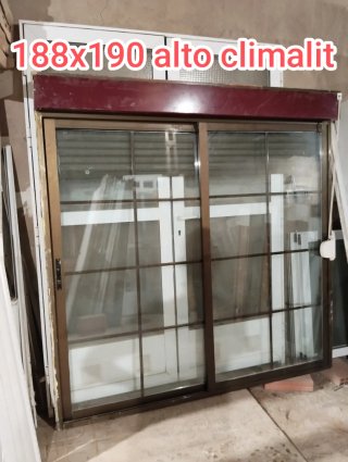Ventana de Aluminio Corredera 188x190cm
