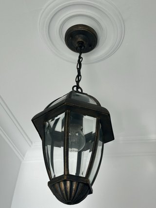 Lámpara de techo estilo farol
