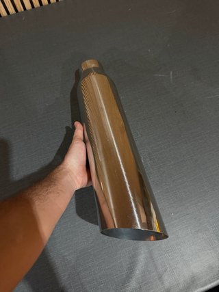 Cola de escape Inox 2,5 pulgadas