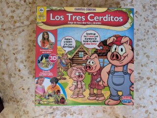 Juego de Mesa Los Tres Cerditos