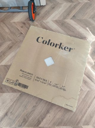 Porcelánico Colorker 59,5 x 59,5 cm