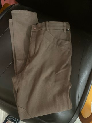 Pantalón de equitación verde oliva