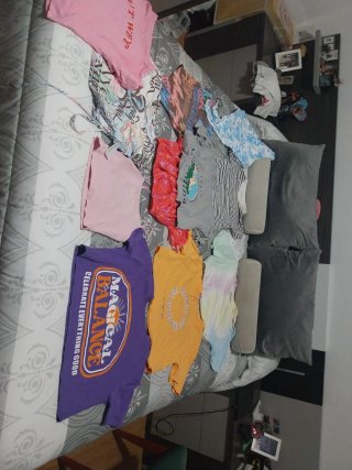 Lote de 11 camisetas variadas 5 sin estrenar