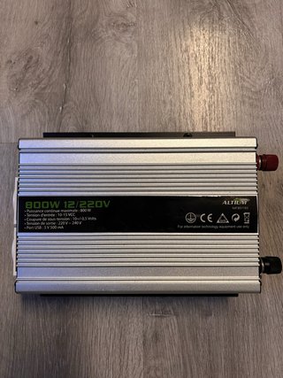 Inversor de Corriente Altium 800W 12V/220V