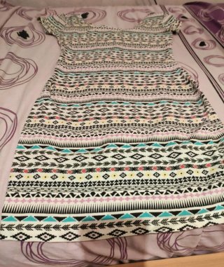 Vestido Estampado Étnico