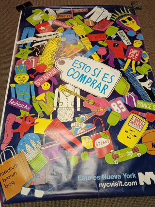 Cartel MUPI original Nueva York 2007 - Campaña