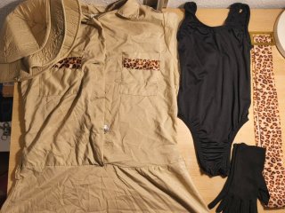 Conjunto de Disfraz Estilo Safari 10-12 años