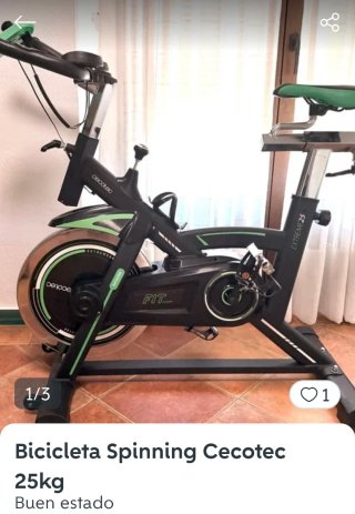 Bicicleta de Spinning Cecotec Extreme 25