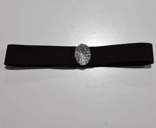 Choker negro con brillante