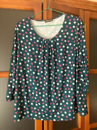 Blusa Zermatt Lunares Talla M