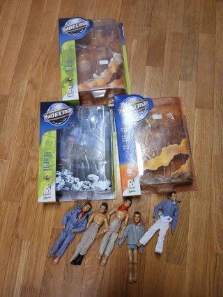 Lote de 3 cajas Madelman y 5 Figuras