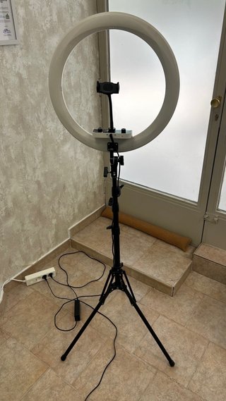 Aro de luz profesional Neewer con trípode