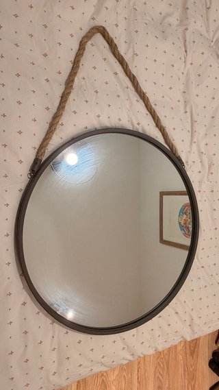 Espejo Redondo de Pared 60 cm