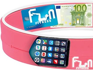 Cinturón deportivo running rosa fitness