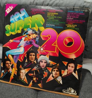 Vinilo Varios Doble L.P. Los Super 20