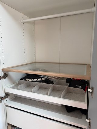Balda de vidrio KOMPLEMENT IKEA 75x58