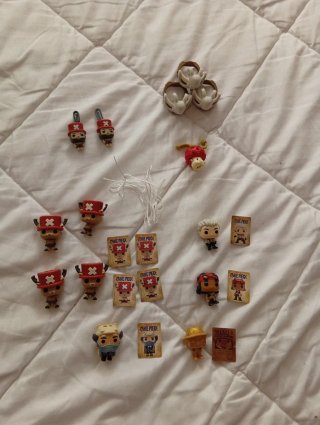 Figuras One Piece Kinder Joy