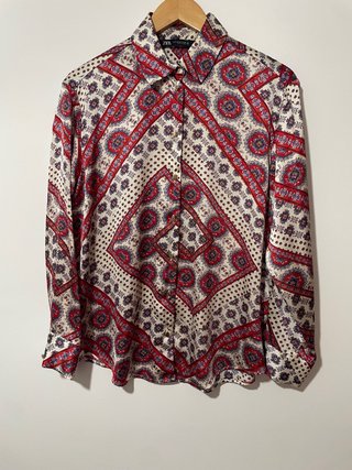 Blusa Zara Estampado Pañuelo