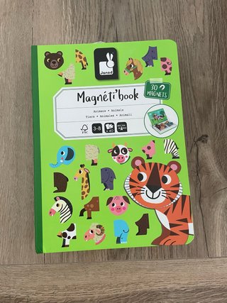 Juego Magnéti'book Animales Janod