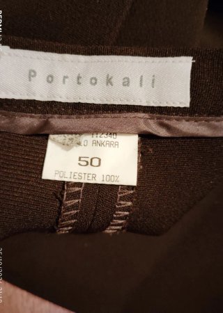 Pantalón Marrón de Señora.