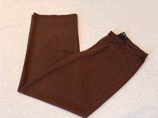 Pantalón de vestir marrón Pull&Bear