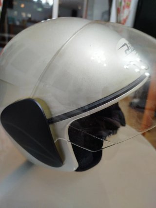 Casco de Moto Jet Color Champán