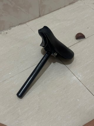 Sillín y tija de 25.4 mm para bicicleta
