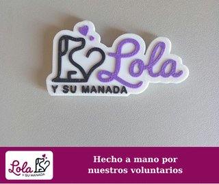 Llavero Lola y su Manada