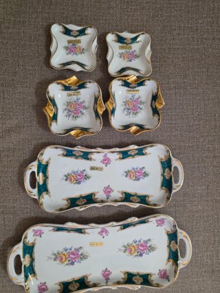 Set de 6 Piezas de Porcelana Elyca