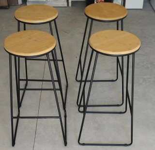 Set de 4 Taburetes de Cocina